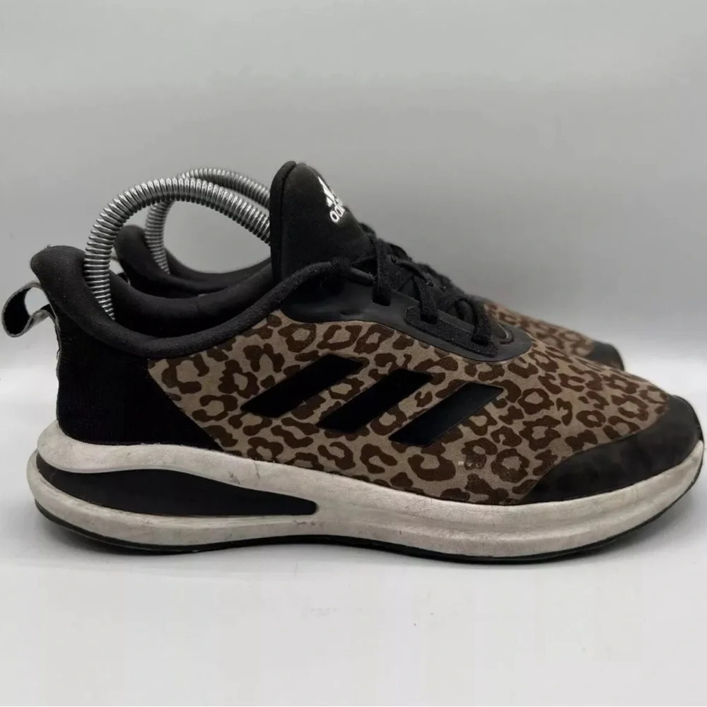 Adidas FortaRun GS Youth 5 Leopard Black Running H02857